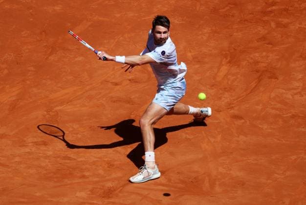 Barcelona Open Banc Sabadell 2024 Cameron Norrie is playing against Tomas Martin Etcheverry in the quarterfinals of the Barcelona Open Banc Sabadell, 71st Conde de Godo Trophy, at the Real Club de Tennis Barcelona 1899, in Barcelona, Spain, on April 19, 2024. Barcelona Spain  Copyright: xUrbanandsportx originalFilename:urbanandsport-barcelon240419_npnzS.jpg