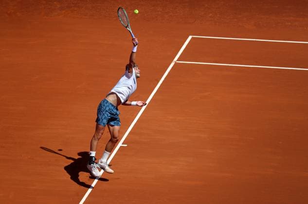 Barcelona Open Banc Sabadell 2024 Tomas Martin Etcheverry is playing against Cameron Norrie in the quarterfinals of the Barcelona Open Banc Sabadell, the 71st Conde de Godo Trophy, at the Real Club de Tennis Barcelona 1899 in Barcelona, Spain, on April 19, 2024. Barcelona Spain Copyright: xUrbanandsportx originalFilename:urbanandsport-barcelon240419_np2xB