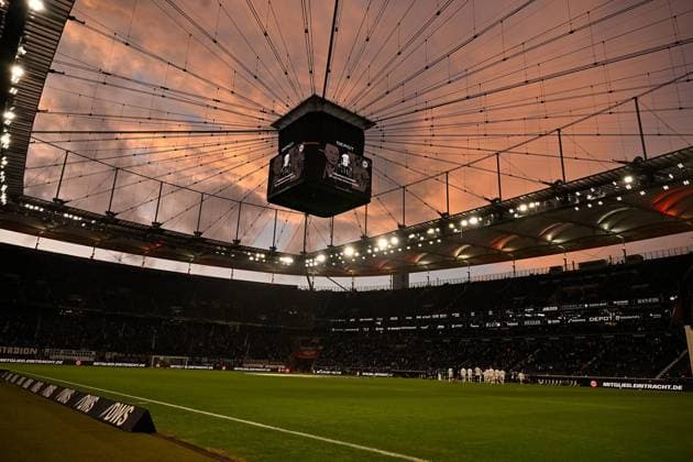 19 04 2024, xjrdrx, Soccer 1 Bundesliga, Eintracht Frankfurt FC Augsburg emspor, v l Waldstadion Symbolbild DFL DFB REGULATIONS PROHIBIT ANY USE OF PHOTOGRAPHS as IMAGE SEQUENCES and or QUASI VIDEO Frankfurt am Main
