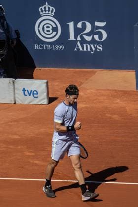 April 19, 2024, Barcelona, Barcelona, Spain: Casper Ruud of Norway during the quarter finals of Barcelona Open Banc Sabadell Trofeo Conde de Godo on April 19, 2024 in Barcelona, Spain. Tennis 2024: Barcelona Open - ZUMABarc 20240419_spo_s316_005 Copyright: xMartixSeguraxRamonedax