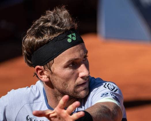 April 19, 2024, Barcelona, Barcelona, Spain: Casper Ruud of Norway during the quarter finals of Barcelona Open Banc Sabadell Trofeo Conde de Godo on April 19, 2024 in Barcelona, Spain. Tennis 2024: Barcelona Open - ZUMABarc 20240419_spo_s316_027 Copyright: xMartixSeguraxRamonedax