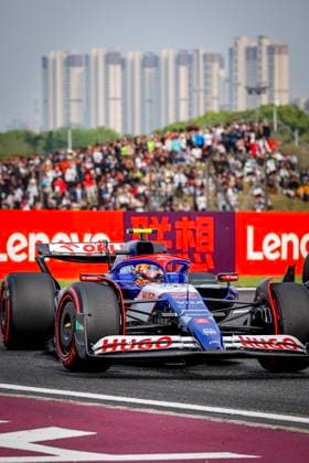 22 TSUNODA Yuki (jap), Visa Cash App RB F1 Team VCARB 01, action during the Formula 1 Lenovo Chinese Grand Prix 2024, 5th round of the 2024 Formula One World Championship, WM, Weltmeisterschaft from April 19 to 21, 2024 on the Shanghai International Circuit, in Shanghai, China - F1 - CHINESE GRAND PRIX 2024 DPPI Panoramic  08831