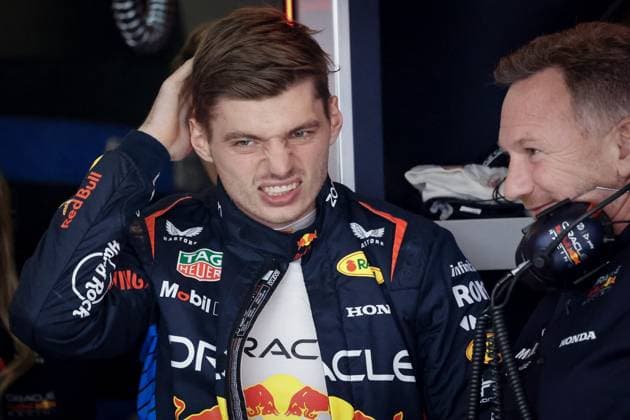 VERSTAPPEN Max (ned), Red Bull Racing RB20, portrait during the Formula 1 Lenovo Chinese Grand Prix 2024, 5th round of the 2024 Formula One World Championship, WM, Weltmeisterschaft from April 19 to 21, 2024 on the Shanghai International Circuit, in Shanghai, China - F1 - CHINESE GRAND PRIX 2024 DPPI Panoramic  08623