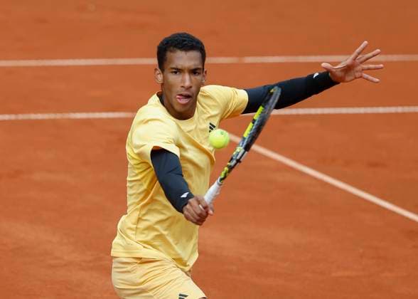 Felix Auger Aliassime CAN Tennis BMW Open 2024 ATP MTTC Iphitos Munich Germany April 20, 2024 Copyright: xJuergenxHasenkopfx