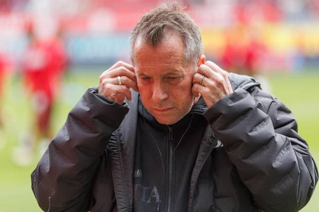 Markus Kauczinski Coach SV Wehen Wiesbaden , 1 FC Kaiserslautern vs SV Wehen Wiesbaden, Football, 2 Bundesliga, Season 2023 2024, Matchday 30, 20 04 2024 1 FC Kaiserslautern vs SV Wehen Wiesbaden, Football, 2 Bundesliga, Season 2023 2024, Matchday 30, 20 04 2024 Kaiserslautern Copyright: xEibner-Pressefoto AlexanderxNeisx EP_ANS