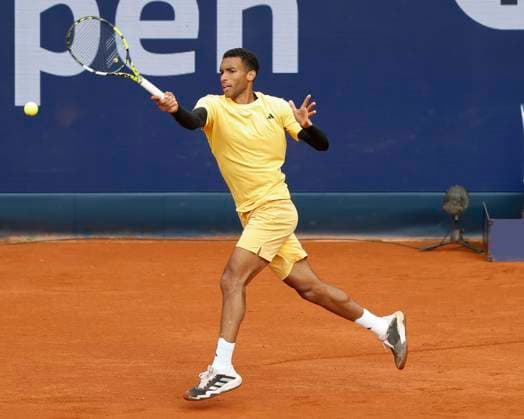 Felix Auger Aliassime CAN Tennis BMW Open 2024 ATP MTTC Iphitos Munich Germany April 20, 2024 Copyright: xJuergenxHasenkopfx