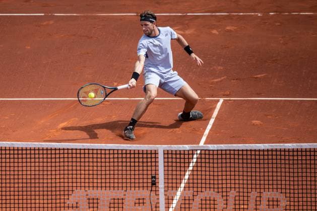 Tennis, ATP tournament in Barcelona, semi-final, Ruud - Etcheverry