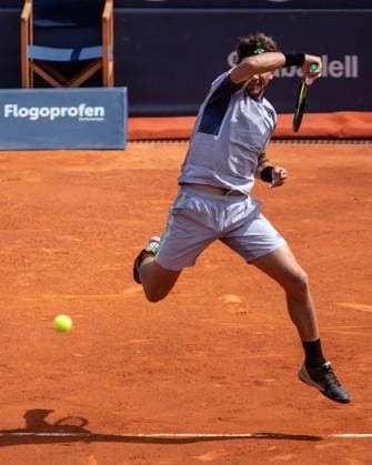 April 20, 2024, Barcelona, Barcelona, Spain: Casper Ruud of Norway during the semifinals of Barcelona Open Banc Sabadell Trofeo Conde de Godo on April 20, 2024 in Barcelona, Spain. Barcelona Spain - ZUMAs316 20240420_znp_s316_024 Copyright: xMartixSeguraxRamonedax