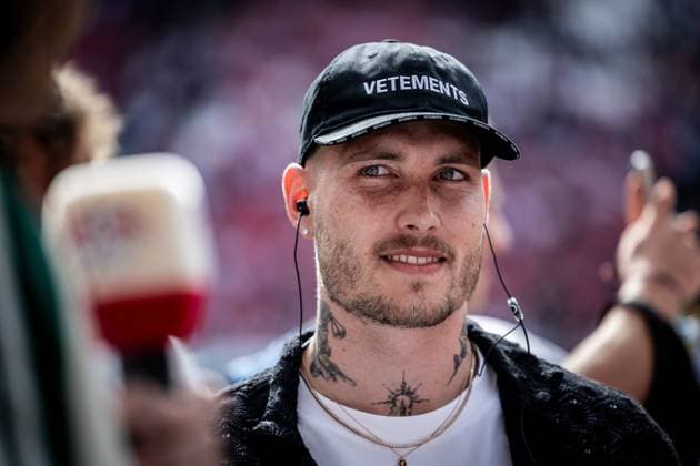 Interview David Raum Winner Red Bull Four 2 Score Football 1 Bundesliga, Matchday 29 RB Leipzig VfL Wolfsburg 13 April 2024 Leipzig, Red Bull Arena RB Leipzig VfL Wolfsburg