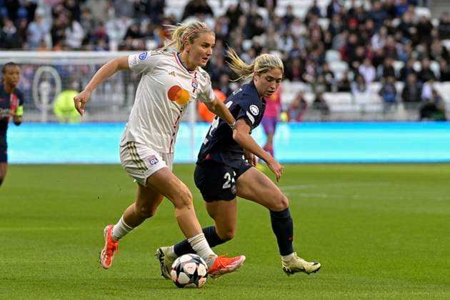 Football, Women, CL, Semi-final, Olympique Lyon - Paris Saint Germain