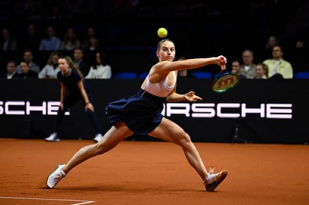 Porsche Tennis Grand Prix 2024 in Stuttgart, 20 04 2024 Marta Kostyuk UKR Porsche Tennis Grand Prix 2024