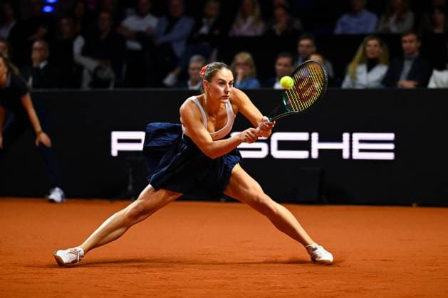 Porsche Tennis Grand Prix 2024 in Stuttgart, 20 04 2024 Marta Kostyuk UKR Porsche Tennis Grand Prix 2024