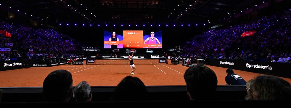 Porsche Tennis Grand Prix 2024 in Stuttgart, 20 04 2024 Feature Porsche Tennis Grand Prix 2024