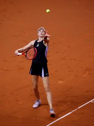 21 04 2024, Germany, Stuttgart, Porsche Tennis Grand Prix 2024, Final, Elena Rybakina KAZ