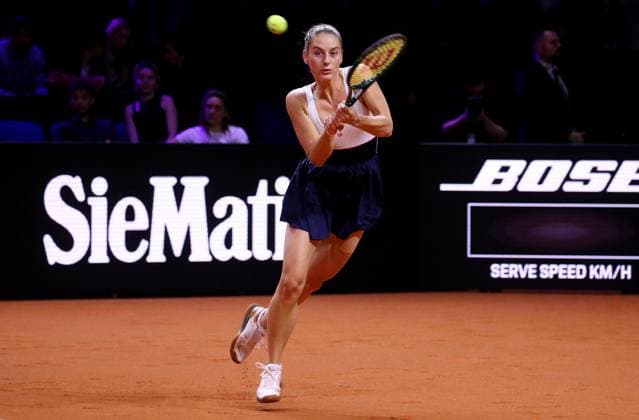 21 04 2024, Germany, Stuttgart, Porsche Tennis Grand Prix 2024, Final, Marta Kostyuk UKR