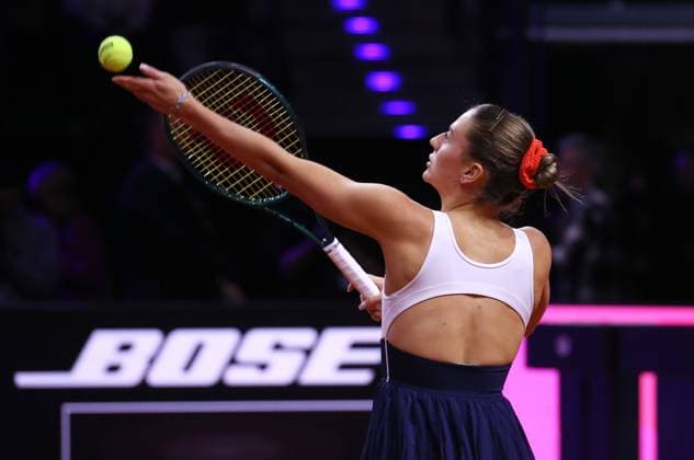 21.04.2024, Deutschland, Stuttgart, Porsche Tennis Grand Prix 2024, Finale, Marta Kostyuk (UKR)