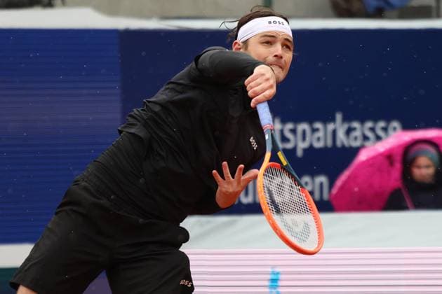 Taylor Fritz USA Tennis BMW Open 2024 Final Jan Lennard Struff Taylor Fritz Munich 21 04 2024 PHOTO Mladen Lackovic LakoPress