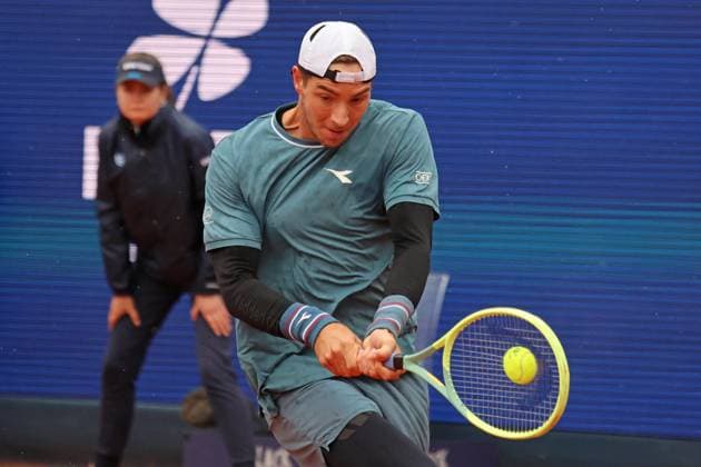 Jan Lennard Struff GER Tennis BMW Open 2024 Final Jan Lennard Struff Taylor Fritz Munich 21 04 2024 PHOTO Mladen Lackovic LakoPress