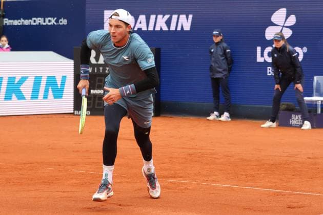 Jan Lennard Struff GER Tennis BMW Open 2024 Final Jan Lennard Struff Taylor Fritz Munich 21 04 2024 PHOTO Mladen Lackovic LakoPress