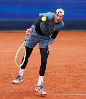 21 04 2024, BMW Open 2024, MTTC Iphitos Munich , Tennis, Sport, in the picture Jan Lennard Struff GER