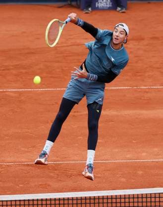 21 04 2024, BMW Open 2024, MTTC Iphitos Munich , Tennis, Sport, in the picture Jan Lennard Struff GER