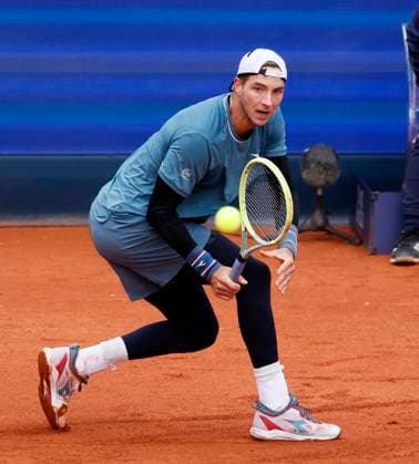 21 04 2024, BMW Open 2024, MTTC Iphitos Munich , Tennis, Sport, in the picture Jan Lennard Struff GER