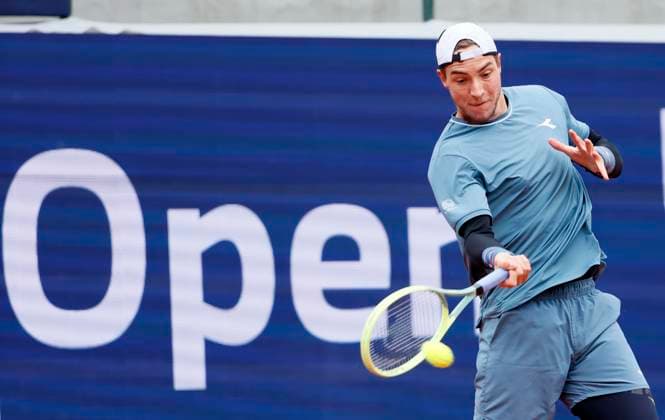 21 04 2024, BMW Open 2024, MTTC Iphitos Munich , Tennis, Sport, in the picture Jan Lennard Struff GER