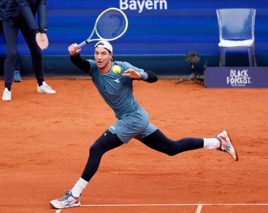 21 04 2024, BMW Open 2024, MTTC Iphitos Munich , Tennis, Sport, in the picture Jan Lennard Struff GER