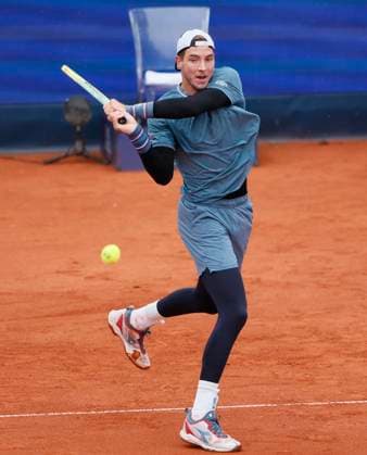 21 04 2024, BMW Open 2024, MTTC Iphitos Munich , Tennis, Sport, in the picture Jan Lennard Struff GER