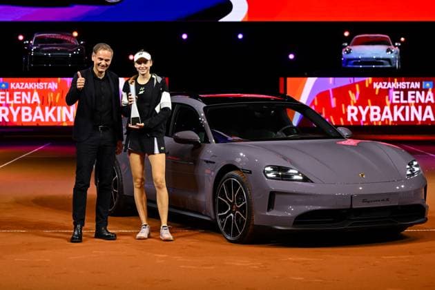 Porsche Tennis Grand Prix 2024 in Stuttgart, 21 04 2024 Elena Rybakina KAZ Porsche Tennis Grand Prix 2024