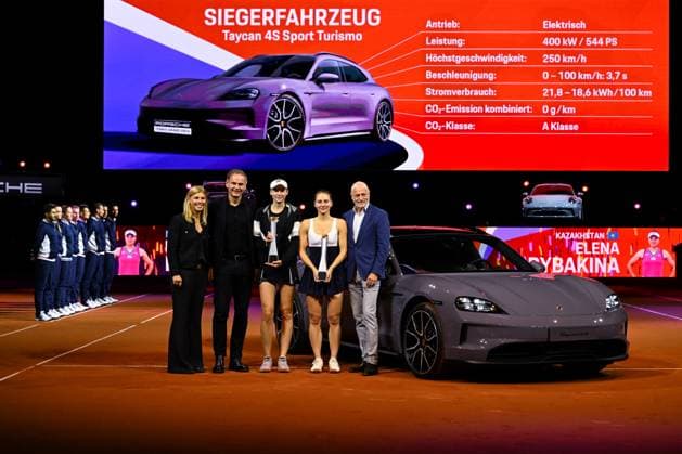 Porsche Tennis Grand Prix 2024 in Stuttgart, 21 04 2024 Elena Rybakina KAZ Porsche Tennis Grand Prix 2024