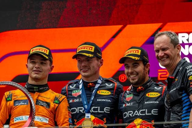 SHANGHAI, CHINA: Max Verstappen, racing for the Red Bull Racing team during the 2024 Formula 1 Chinese Grand Prix at the Shanghai International Circuit in Shanghai, China