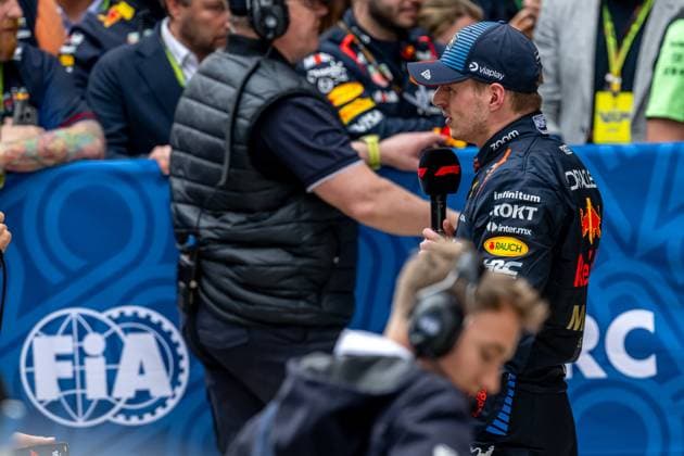 SHANGHAI, CHINA: Max Verstappen, racing for the Red Bull Racing team during the 2024 Formula 1 Chinese Grand Prix at the Shanghai International Circuit in Shanghai, China