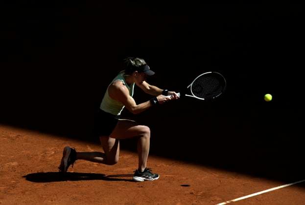 Mutua Madrid Open - Previews Irene Burillo Escorihuela of Spain is in action against Bai Zhuoxuan of China during the Mutua Madrid Open 2024, an ATP, Tennis Herren Masters 1000 and WTA, Tennis Damen 1000 tournament, at Caja Magica in Madrid, Spain, on April 22, 2024. Madrid Spain  Copyright: xJuanxCarlosxLucasx originalFilename:lucas-notitle240422_npKtr.jpg