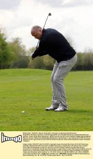 Football, 2nd Bundesliga, Golf tournament GOFUS of MSV Duisburg with Oliver Reck and Olaf Thon