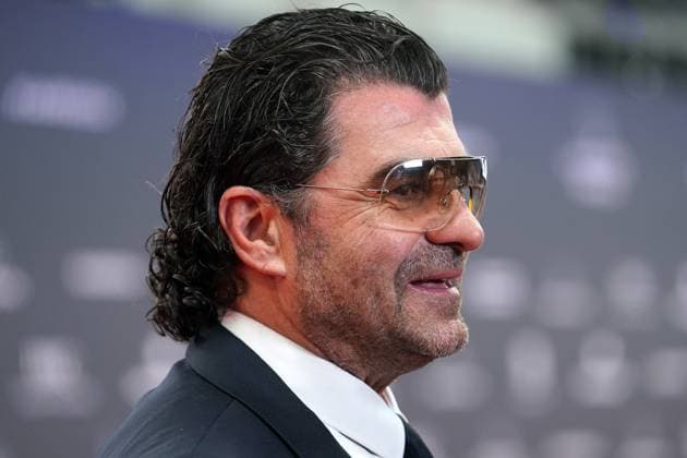 Alberto Tomba attends the red carpet during the 2024 Laureus World Awards. April 22,2024. (20240422555)