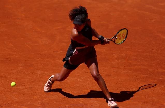 Naomi Osaka of Japan in action Mutua Madrid Open, Day 3, Tennis, La Caja Magica, Madrid, Spain - 24 Apr 2024  Copyright: xEllaxLing Shutterstockx 14447597dg