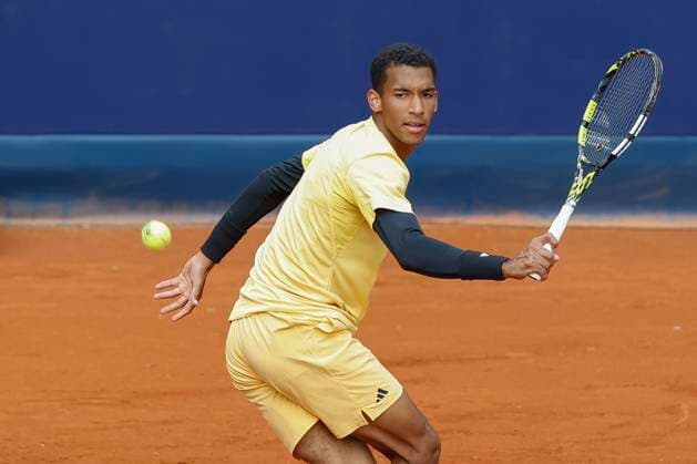 Felix Auger Aliassime CAN Tennis BMW Open 2024 ATP MTTC Iphitos Munich Germany April 16, 2024 Copyright: xJuergenxHasenkopfx