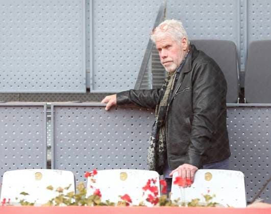 Masters 1000 Series Mutua Madrid Open 2024 at La Caja Mágica stadium in Madrid, 24 April 2024. Well-known faces attend the Mutua Madrid Open. Ron Perlman 900 Cordon Press LOF - Mutua Madrid Open 2024