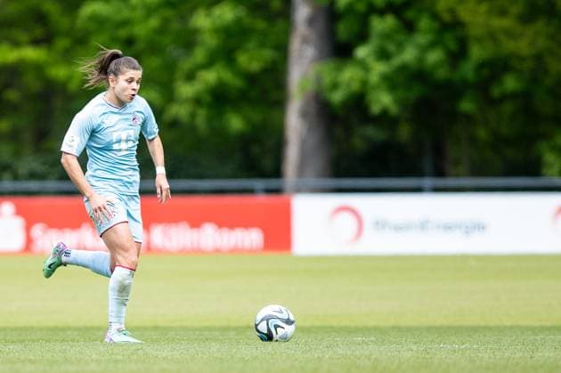 Test match 1 FC Cologne Women PSV Women 25 04 2024 Martyna Wiankowska 1 FC Cologne, 26 Test match 1 FC Cologne Women PSV Women Rheinenergiesportpark 25 04 2024 Copyright: xBEAUTIFULxSPORTS Buriakovx