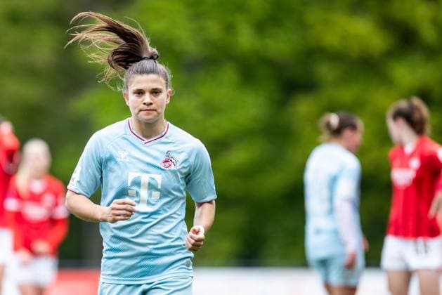 Test match 1 FC Cologne Women PSV Women 25 04 2024 Martyna Wiankowska 1 FC Cologne, 26 Test match 1 FC Cologne Women PSV Women Rheinenergiesportpark 25 04 2024 Copyright: xBEAUTIFULxSPORTS Buriakovx