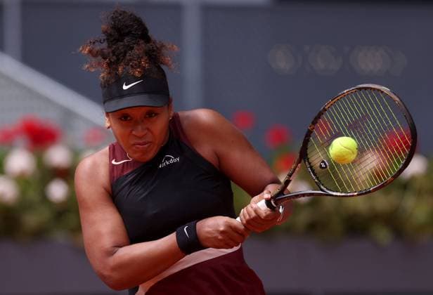 Naomi Osaka of Japan in action Mutua Madrid Open, Day 4, Tennis, La Caja Magica, Madrid, Spain - 25 Apr 2024  Copyright: xEllaxLing Shutterstockx 14447599j