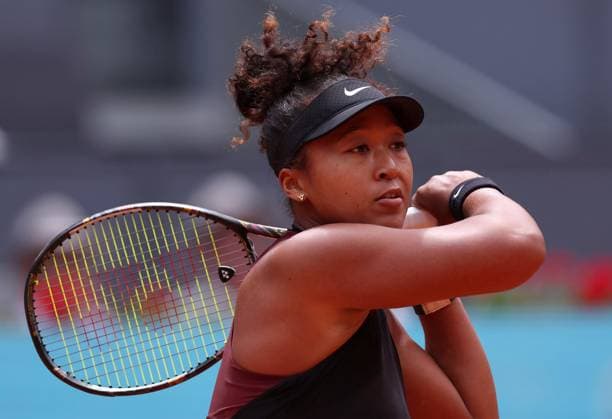 Naomi Osaka of Japan in action Mutua Madrid Open, Day 4, Tennis, La Caja Magica, Madrid, Spain - 25 Apr 2024  Copyright: xEllaxLing Shutterstockx 14447599o