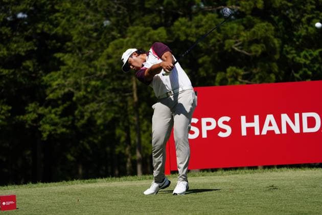 Golf, ISPS Handa Championship in Gotemba