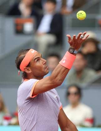 Masters 1000 Series Mutua Madrid Open 2024 at La Caja Mágica stadium in Madrid, 25 April 2024. Rafeel Nadal (SPA) vs Darwin Blanch (US) on day 4 900 Cordon Press  LOF - Mutua Madrid Open 2024