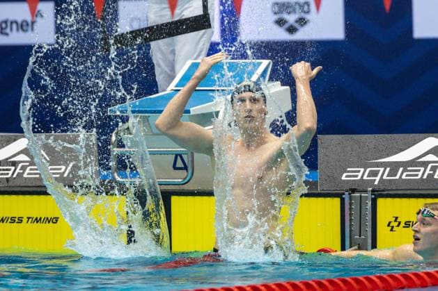 Sport Themen der Woche KW17 Sport Bilder des Tages 400m Freistil Maenner A-Finale Lukas Maertens (SC Magdeburg), 1. Platz GER, 135. Deutsche Meisterschaften Schwimmen, Schwimmen, 25.04.2024 GER, 135. Deutsche Meisterschaften Schwimmen, Schwimmen, 25.04.2024 Berlin *** 400m Freestyle Men A Final Lukas Maertens SC Magdeburg , 1 place GER, 135 German Championships Swimming, Swimming, 25 04 2024 GER, 135 German Championships Swimming, Swimming, 25 04 2024 Berlin Copyright: xEibner-Pressefoto JadrankoxMarjax EP_JMC