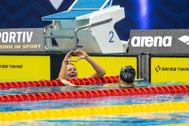 400m Lagen, Frauen, A-Finale Noelle Benkler (SV Nikar Heidelberg), 1. Platz GER, 135. Deutsche Meisterschaften Schwimmen, Schwimmen, 25.04.2024 GER, 135. Deutsche Meisterschaften Schwimmen, Schwimmen, 25.04.2024 Berlin *** 400m medley, women, A final Noelle Benkler SV Nikar Heidelberg , 1 place GER, 135 German Swimming Championships, Swimming, 25 04 2024 GER, 135 German Swimming Championships, Swimming, 25 04 2024 Berlin Copyright: xEibner-Pressefoto JadrankoxMarjax EP_JMC