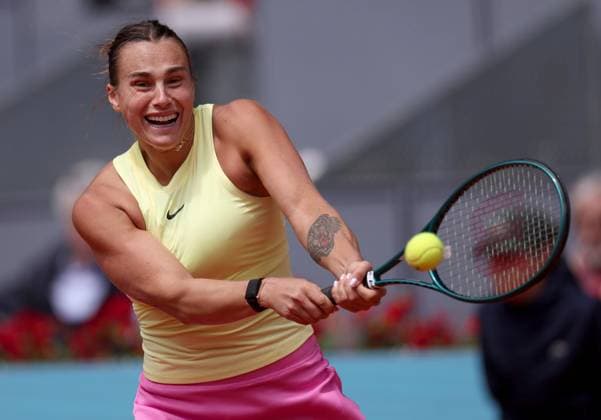 Tennis, WTA tournament in Madrid