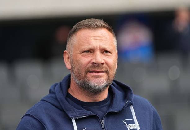 Pal Dardai Hertha Berlin looks on, 2 Bundesliga, Hertha BSC vs Hannover 96, Olympic Stadium on April 26, 2024 in Berlin, Germany Photo by Ulrik Pedersen DeFodi Images Pal Dardai Hertha Berlin looks on, 2 Bundesliga, Hertha BSC vs Hannover 96, Olympic Stadium on April 26, 2024 in Berlin, Germany Photo by Ulrik Pedersen DeFodi Images DFB DFL REGULATIONS PROHIBIT ANY USE OF PHOTOGRAPHS AS IMAGE SEQUENCES AND OR QUASI VIDEO Defodi 659 174616 01000409 Defodi-659 DFB DFL REGULATIONS PROHIBIT ANY USE OF PHOTOGRAPHS AS IMAGE SEQUENCES AND OR QUASI-VIDEO.