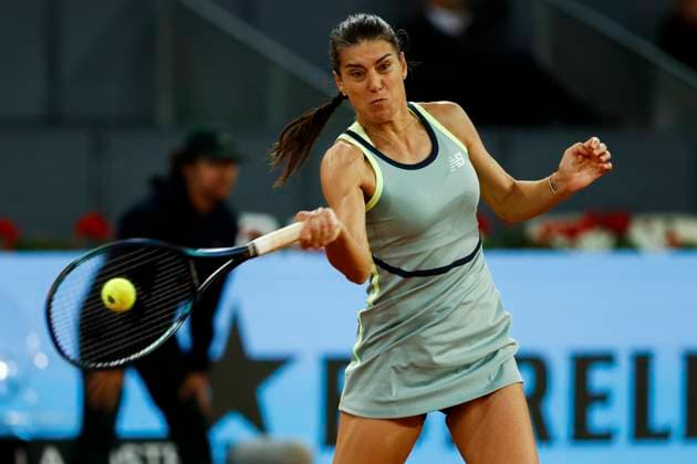 Tennis, WTA tournament in Madrid